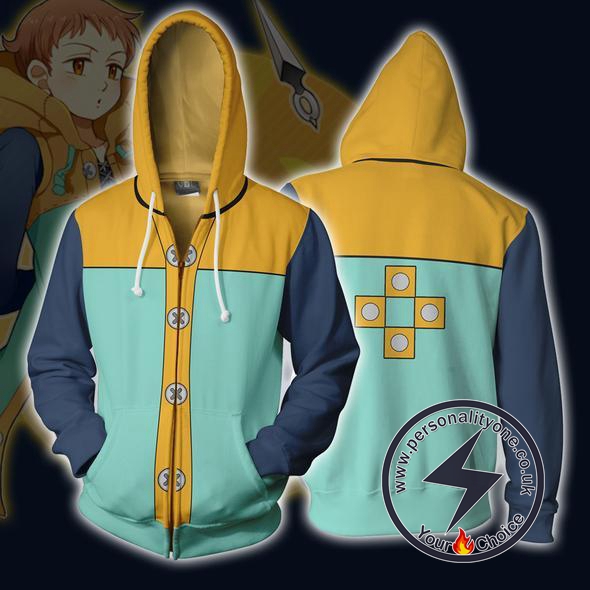 The Seven Deadly Sins Zip Up Hoodie Jacket